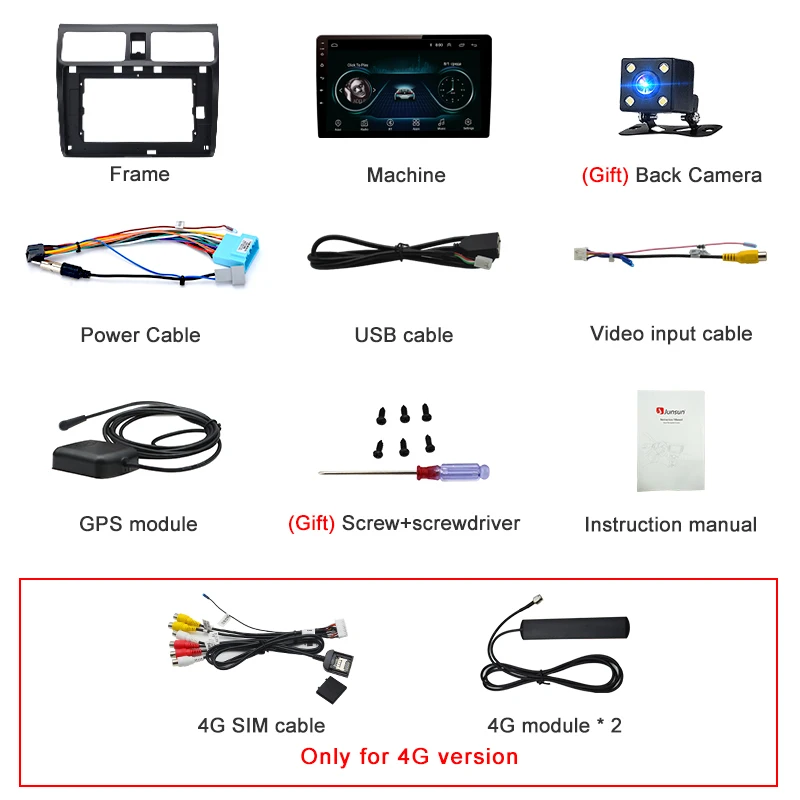 Junsun 2G+ 32G Android 8,1 для Suzuki Swift 2007 2008 2009 2004-2010 Авто 2 din автомагнитола стерео плеер Bluetooth gps навигация