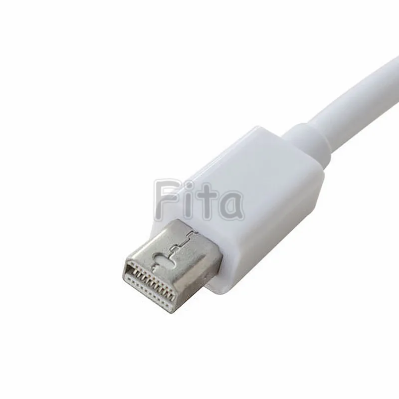 DP To VGA Кабель адаптер Mini Дисплей Порты и разъёмы Thunderbolt vga конвертер 1080 P кабели для