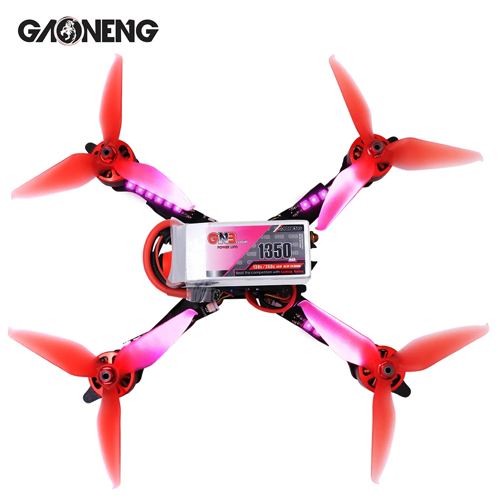 Gaoneng GNB FPV Lipo батарея 5S 18,5 V 6S 22,2 V 1350mAh 1500mAh батареи для РУ самолет квадротор Дрон Акку