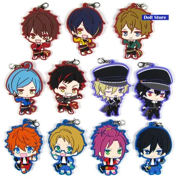 

Ensemble Stars New Original Japanese anime figurerubber Silicone sweet smell mobile phone charms keychain strap D179