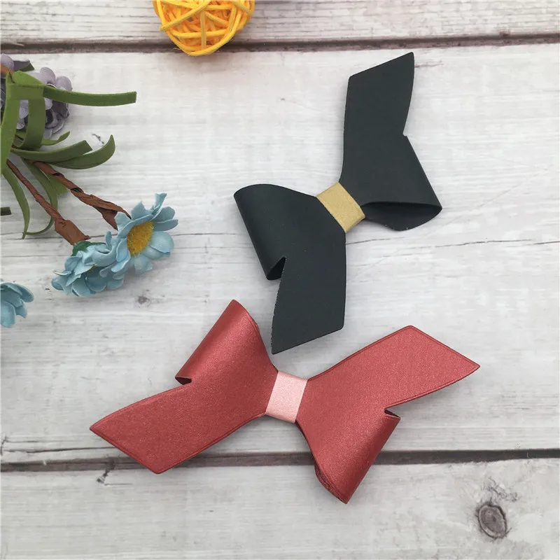 

DIY Bow steel Cutting Dies Stencil Craft for DIY Creative Scrapbook Cut Stamps Dies Embossing Paper Birthday Card 13.6x7.1cm