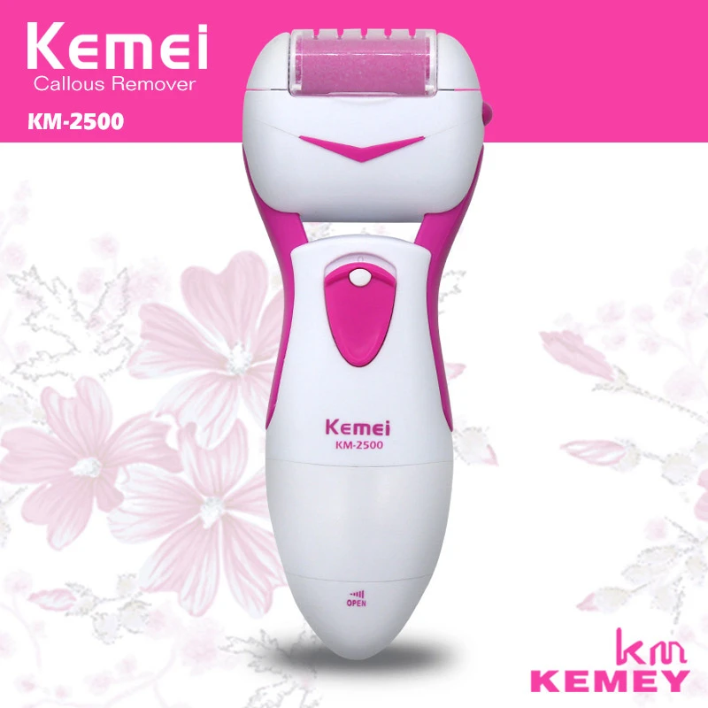 

Kemei Electric Callus Remover Pedicure Foot Care Tool Foot File Machin For Skin Grinding Exfoliator Heel Cuticles Remover KM2500