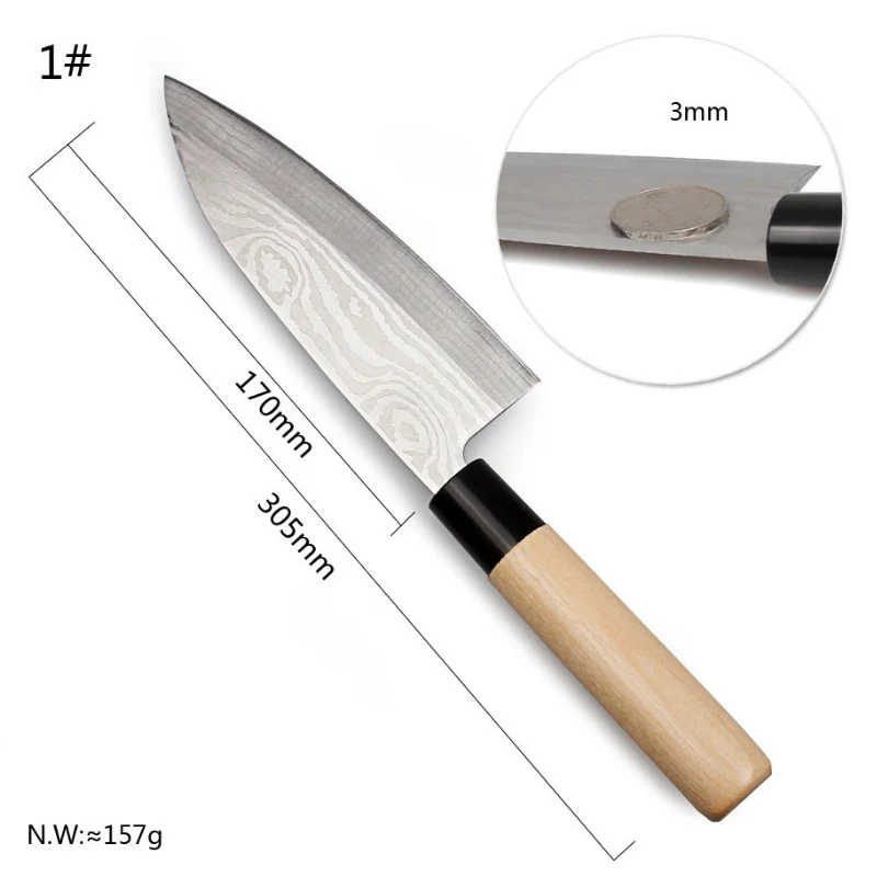 RSCHEF 1 pcs Kitchen Boning knife Japanese stainless steel sharp knives kitchen knives RSCHEF 1 pcs Kitchen Boning knife Japanese stainless steel sharp knives kitchen knives