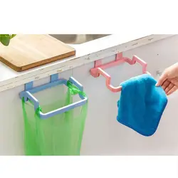 4 цвета стойка для шкафа мусорные мешки эко-feiendly Кухня Дверь назад висит стиль поддержка держатель