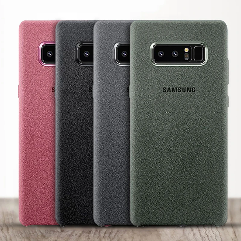Чехол для Samsung Galaxy Note 8 100% оригинал официальная защита из натуральной замши чехол