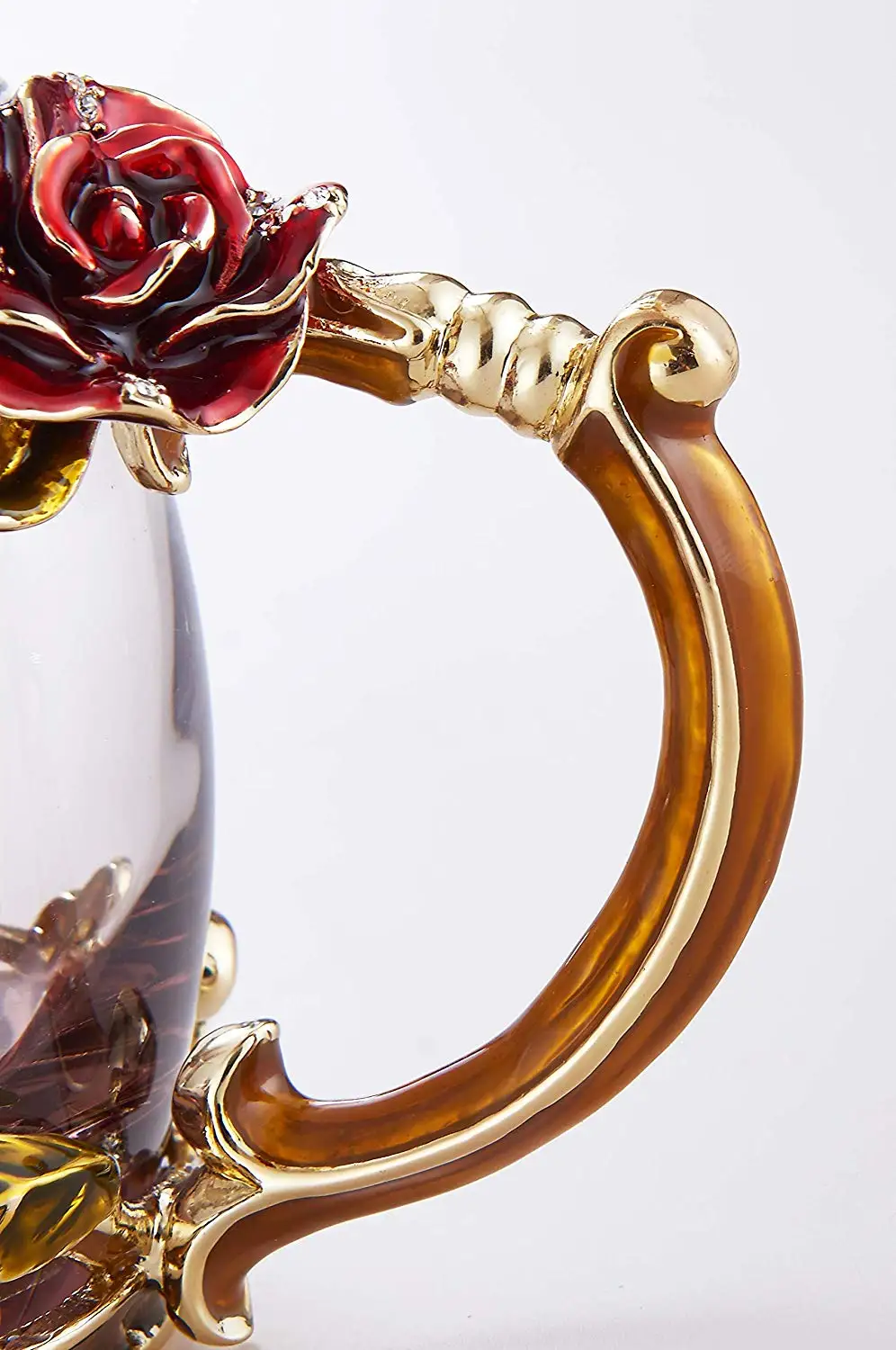 Enamels розовая чайная кружка для питья кофейная чашка питьевые очки 11 унций/320