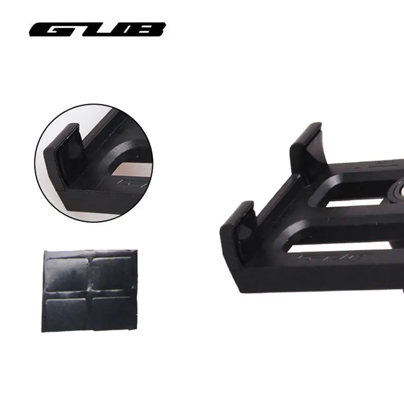 GUB ultralight-plastic Bicycle Phone Holder Rotatable Bike Handlebar Phone Support 3.5"to 7.5" Universal Smartphones GPS Stand