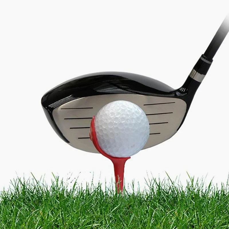 

10pcs/pack Golf Anti-Slice Tee 3 1/4" (83mm) Long(color random)