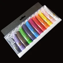 Цена лучшая цена 12 цветов один набор 12 мл тюбики с краской Рисование краска ing акриловый цвет набор подходит для краски кисти школьные поставки