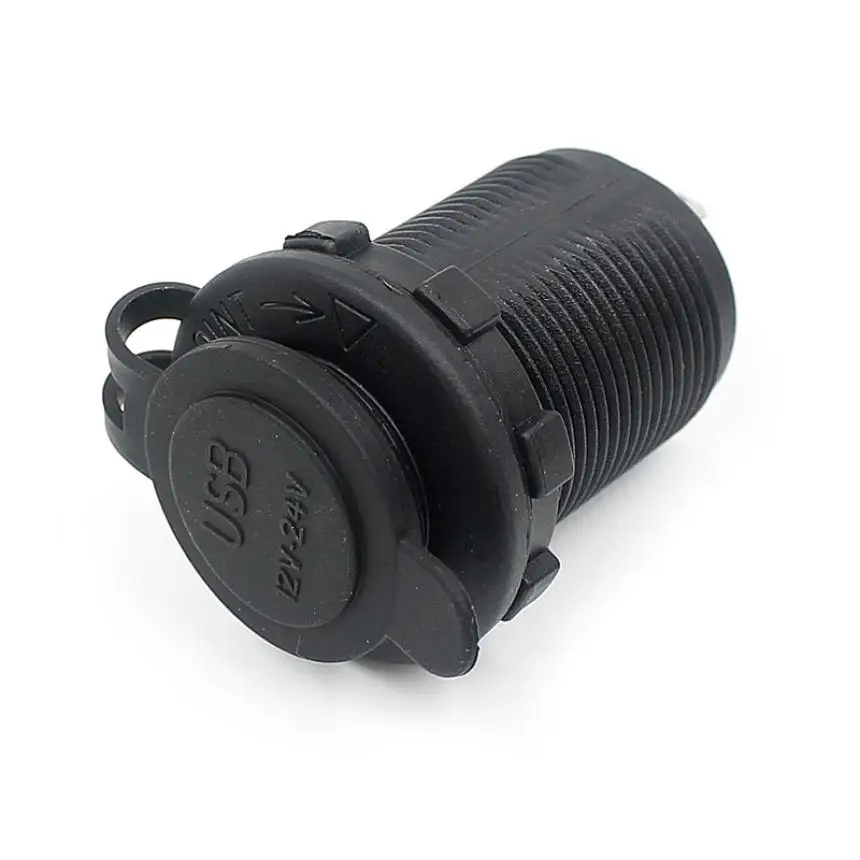 

new2017 New DC 12V-24V 5V 2.1A Car Cigarette Lighter Socket DC 12VDual USB Charger Power Adapter Outlet Car Chargerdrop shopping