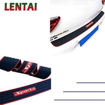 

LENTAI Auto Car Trunk Door Sill Plate Rear Bumper Guard Protector For Mercedes Benz W203 W204 W211 Volvo S60 XC90 XC60 Subaru