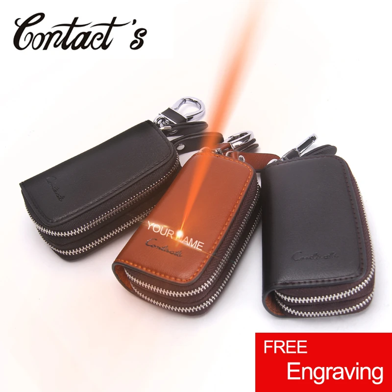 GOMYIE Pu Leather Key Wallet MenS Business Wallet Car Door Case Keyring Bag Organizer Bag GOMYIE Pu Leather Key Wallet MenS Business Wallet Car Door Case Keyring Bag Organizer Bag