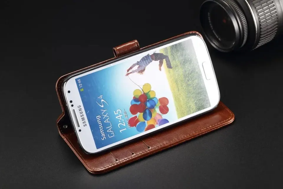 S4 чехол, чехол для телефона, флип-кошелек, кожаный чехол для samsung Galaxy S4 I950 I9500