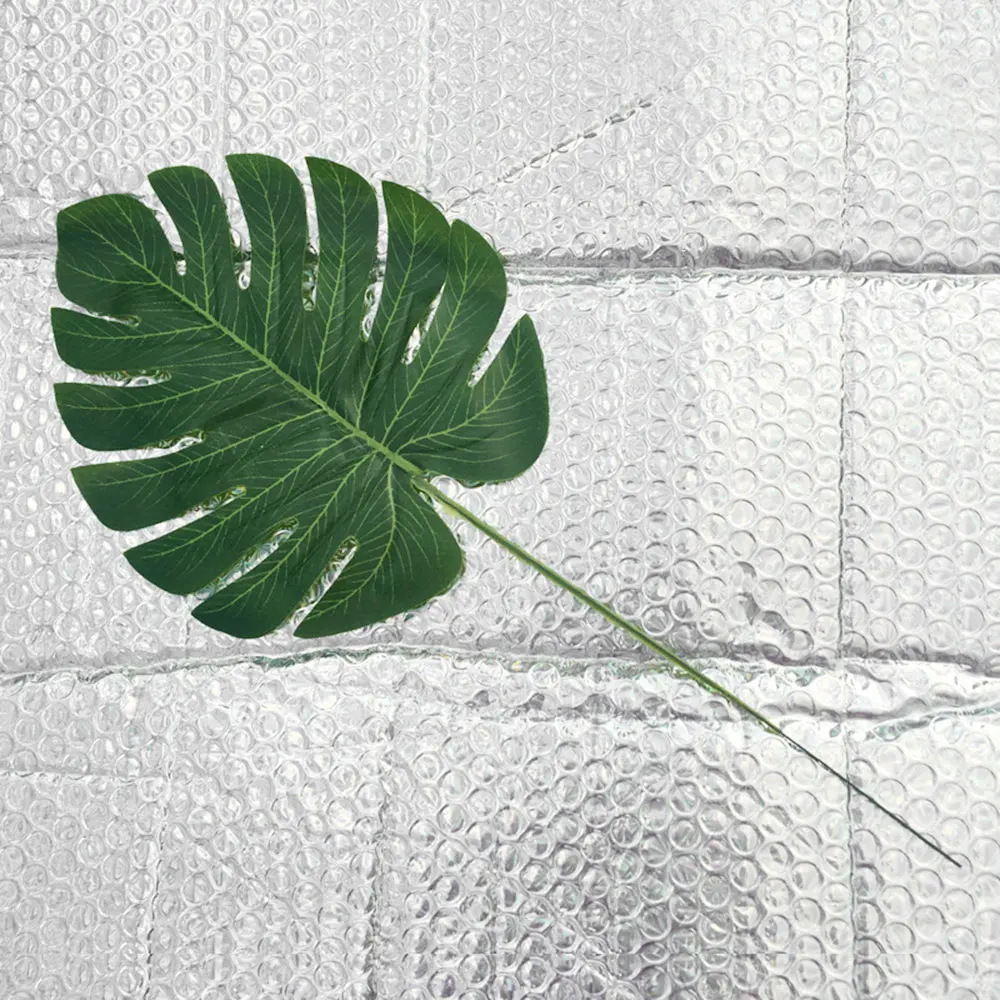 

Fake Plant DIY Green Fashion Palm Fern Turtle Leaf Home Decor Real Touch Simulation Artificial Leaves 40*18*0.05cm Household