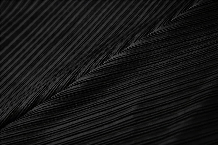 MIYAKE кружевное сшитое Супер-эластичное платье большого размера модные женские плиссированные платья