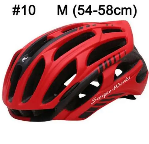 Велосипедный шлем интегрально-литой велосипедный шлем для занятий спортом на открытом воздухе дорожный горный MTB велосипедный шлем с светодиодный предупреждающий фонарь - Цвет: M