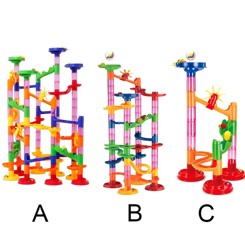 Новинка, набор гоночных подставок для бега, железная дорога, игрушки, трек, мяч, строительные блоки, подстаканник, лабиринт для детей-17, 88