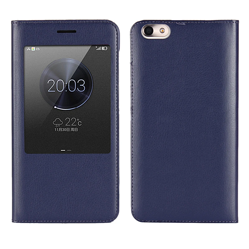 

Premium View Clear Cover for Huawei Honor 4X Case Flip PU Leather Case for Huawei Honor 4X Shell