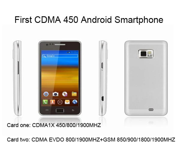 Разблокирована Оригинальный CDMA 1x450 800 1900 МГЦ EVDO GSM мобильный телефон Dual SIM 450 мГц