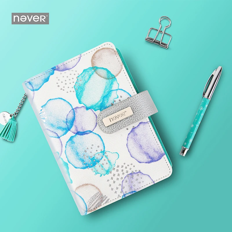 Never Dandelion Spiral Notebook Diary A6 Planner Organizer Agenda Notebooks And Journals Bullet Journal Gift Packing Stationery