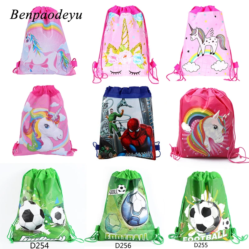 

Fashion Unicorn Drawstring Bag for Girls Kids Backpack for Boys School Bags Cute Cartoon Drawstring Bags Travel Storage Package