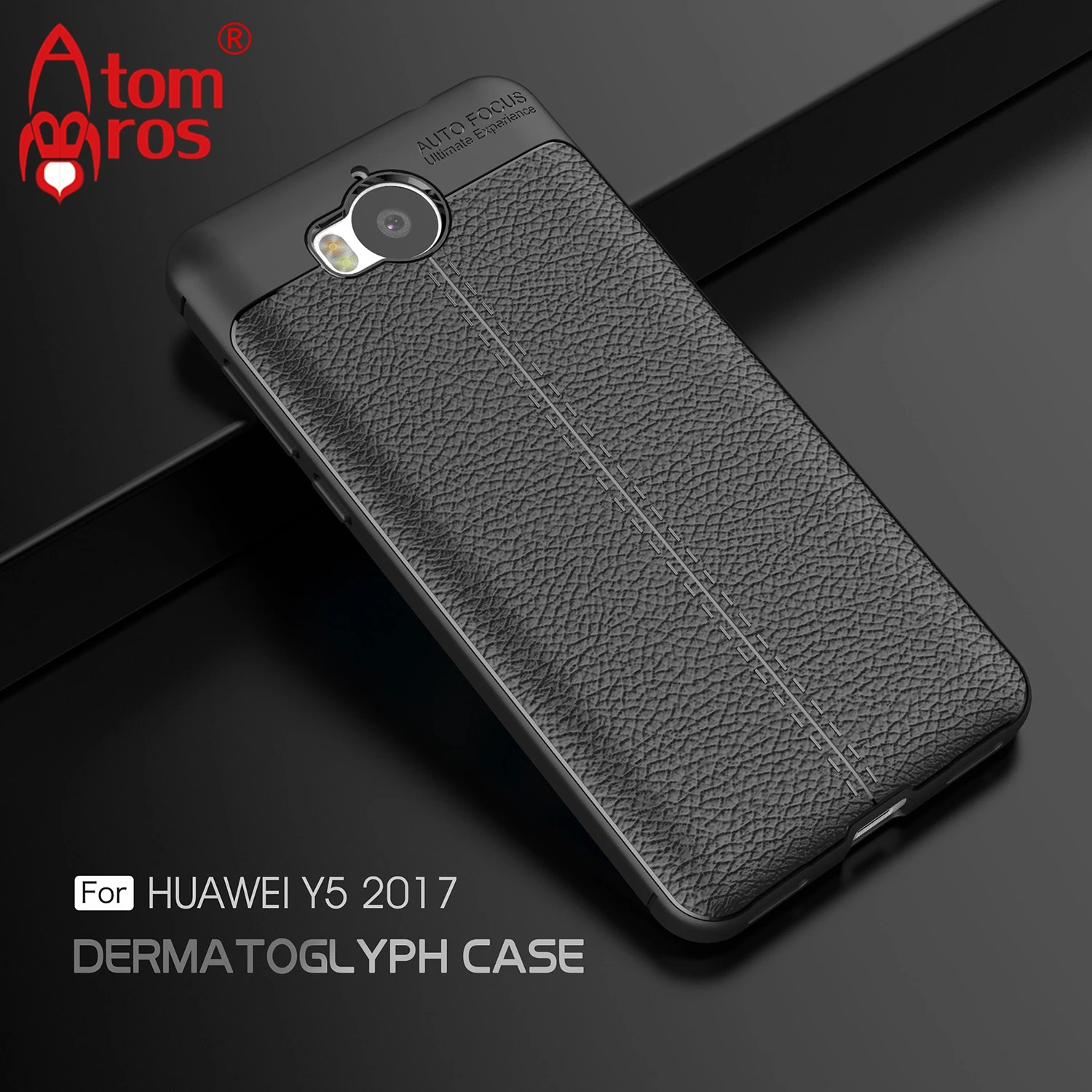 Чехол AtomBros для huawei Y5 2017 Ультратонкий Мягкий силиконовый чехол из ТПУ с рисунком