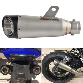 

310MM Exhaust Muffler Pipe Escape Pipe Slip 38-51mm most Stainless Steel Welding Connector For Dirt Street Bike Scooter ATV