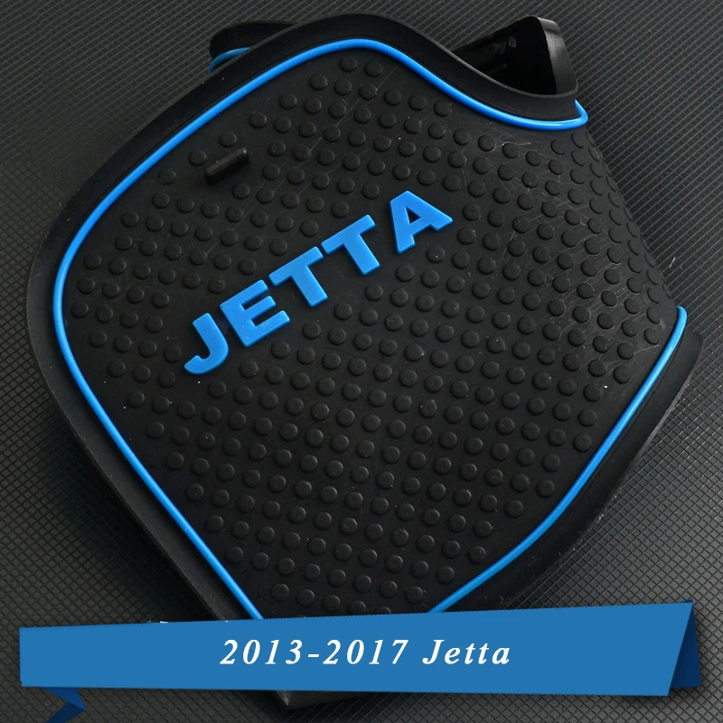 Коврик со слотом для автомобильных ворот Volkswagen VW Jetta 2013 2017 Противоскользящий