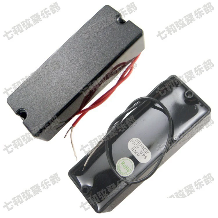 

A Set of 2 Pcs Black Sealed 5 string Humbucker Bass Guitar Pickups Neck & Bridge (BSPICK458621512)