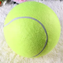 Special Offers 6.5cm/2.5" Big Giant Pet Dog Tennis Ball Petsport Thrower Chucker Launcher Play Toy