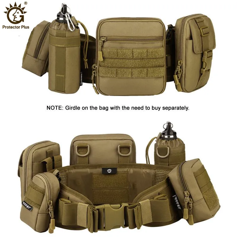 Тактическая поясная Сумка Molle System военная экипировка сумка Мужская маленькая