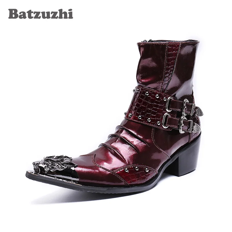 metal toe cowboy boots