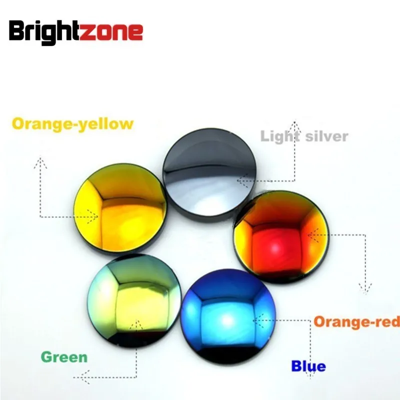 New High Grade Brand CR 39 Resin Blue Mirror Colorful Myopia