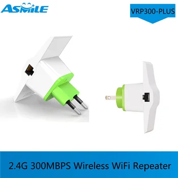 

VONETS VRP300-PLUS 2.4G 300Mbps Wall Plug Wireless Wifi Repeater Dual Network Ports AP Range Extender/AP/Client/Bridge asmile