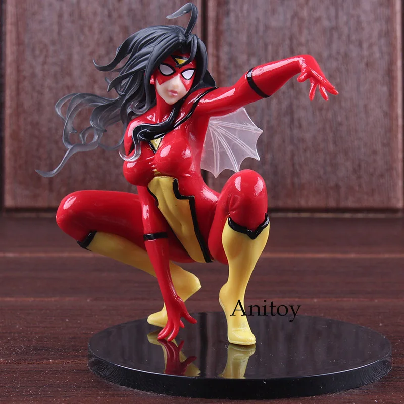 

Action Figure Marvel Bishoujo Statue Spider-Woman Spiderwoman PVC Kotobukiya Models Collectible Model Toys