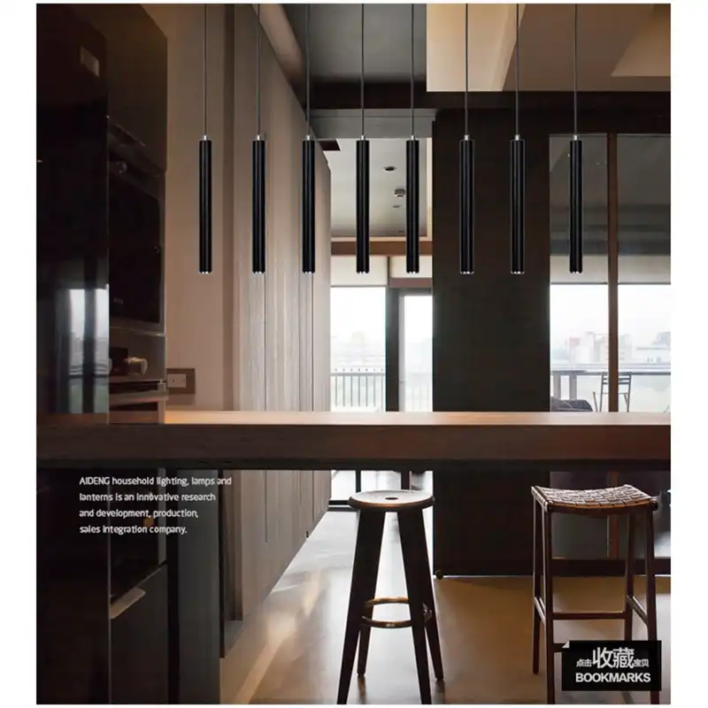 Lukloy Pendant Lights Modern Kitchen Lamp Dining Room Bar Counter Shop Pipe Pendant Down Lights Kitchen Spot Light Aluminum 3cm Lamp Dining Room Lighting Modernbar Counter Aliexpress