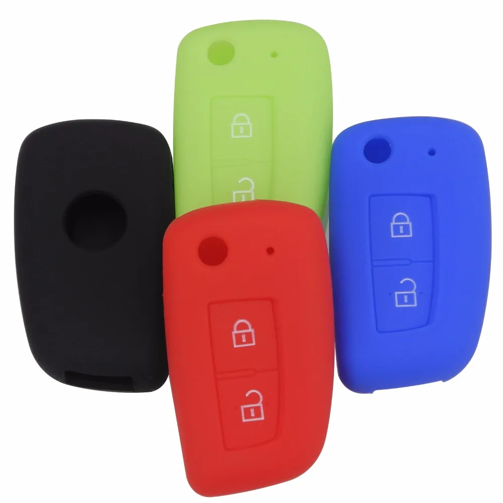 Silicone Key Cover 2 Buttons Case For Nissan Qashqai J11 X trail Murano MAXIMA ALTIMA