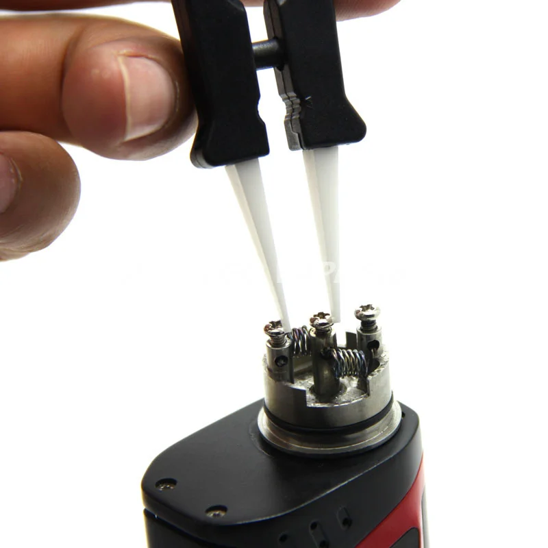 Набор инструментов Vaper Twizer V8 керамический Пинцет DIY для электронной сигареты