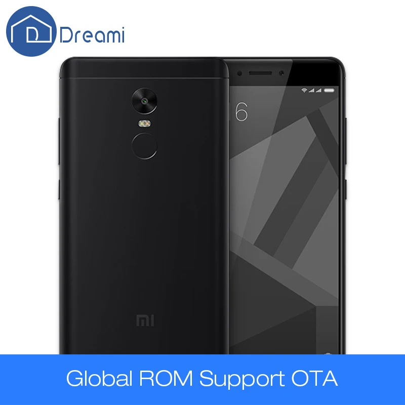 Dreami Оригинальный Xiaomi Redmi Note 4X 3 ГБ RAM 32 ROM Snapdragon 625 Мобильного Телефона 4100 мАч 5.5