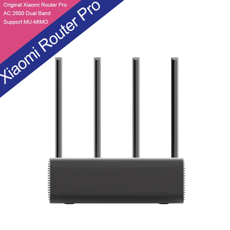 Original Xiaomi Mi Router Pro WiFi Repeater 2533Mbps 2.4G/5GHz Dual Band APP Control WiFi Wireless Metal Body MU-MIMO Routers