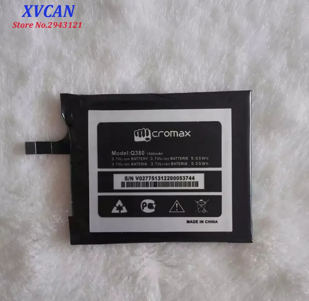 Новый аккумулятор для Micromax Q380 A107 настоящий 3000 мАч высокое качество оригинальный