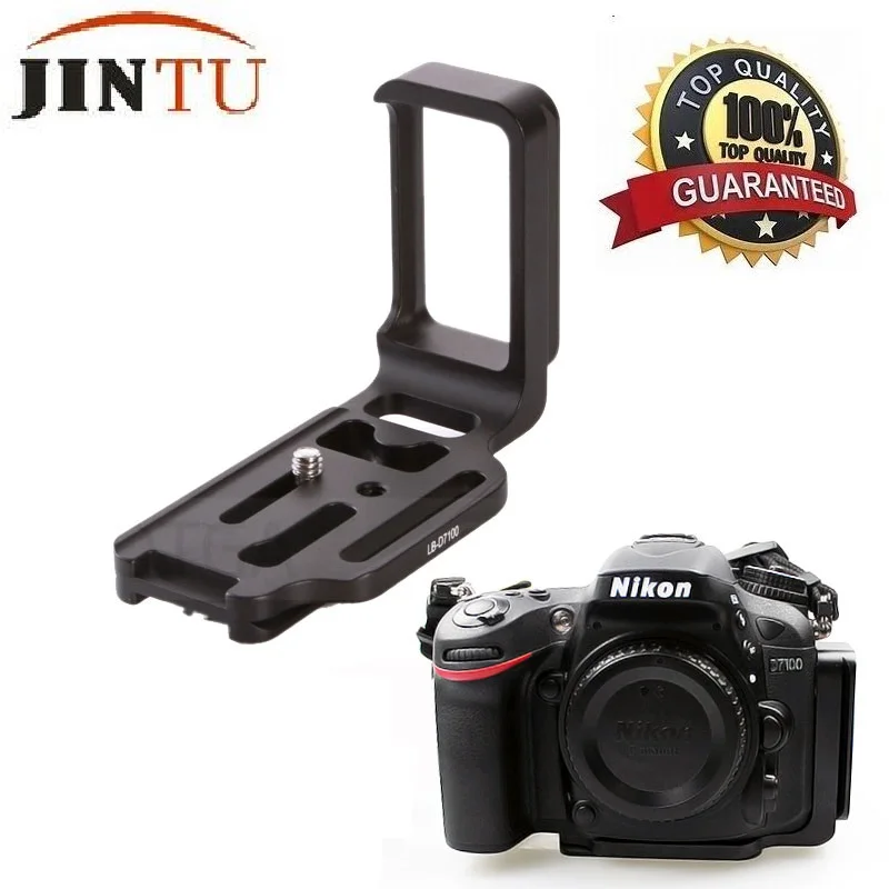 

JINTU Quick Release Plate L Bracket Suit Camera Grip For Nikon D7100 D7200 Camera