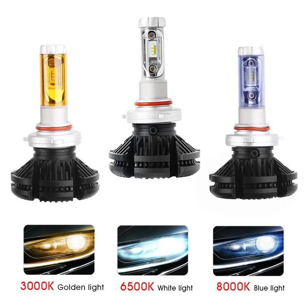 

Super Bright Professional X3 H7 Car LED Headlight Bulb Far and Near Light LED Refit Fog Lights Lampadina