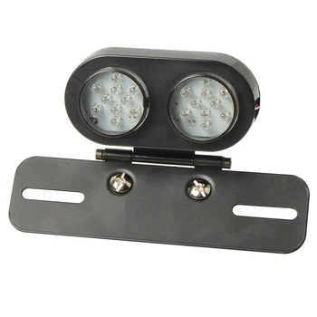 

Motorcycle Turn Signal Brake Led Light License Plate Holder Tail Lights LED Brake Tail Lamps For Bobber Cafe Racer ATV