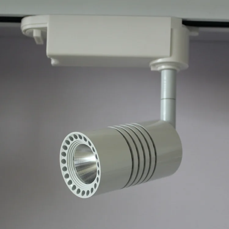 NEW 7W 12W COB Track Rail Light AC85V 265V Spotlight Adjustable Rail