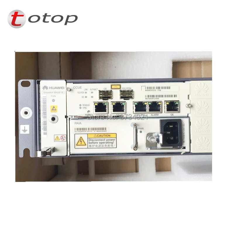 SmartAX huawei MA5818 DSLAM 10G GPON ONU IP hua wei с предоставлением VDSL2 ADSL2 + SHDSL портов|Оптоволоконное