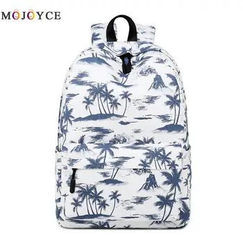 

Women Backpack Functional Tree Print Casual Travel School Laptop Backpack Mochilas Mujer