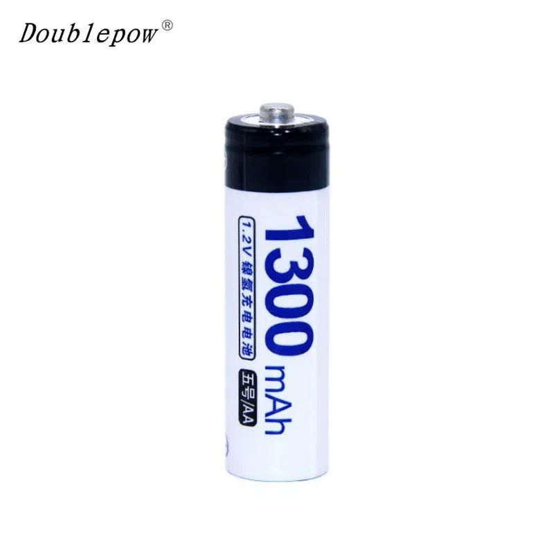 

Doublepow 1 charger+ 4pcs AA1300mAh Battery 1.2V Rechargeable Ni-MH LSD Batteries 2A Telecontrol toy battery