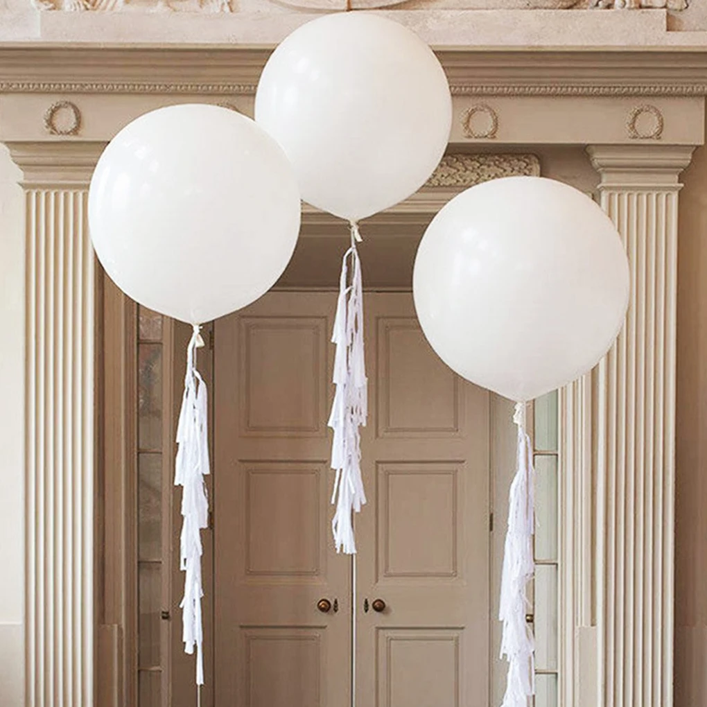 

New 36inch 90cm Big Clear Balloon Latex Balloons Wedding Decoration Inflatable Air Balls Happy Birthday Party Decor