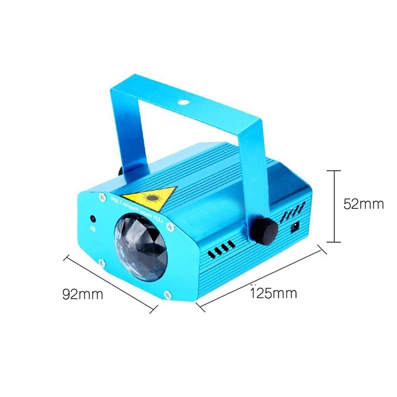 Алюминиевый сплав дистанционный светодиодный водяной волны пульсация диско сценический светильник вечерние узор светильник ing Авто вспышка лазерный проектор лампа